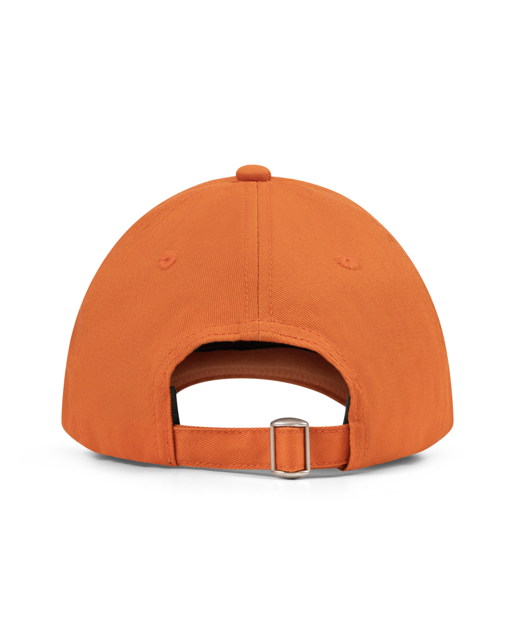 Orange Jägermeister Racing cap from the back.
